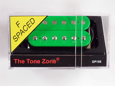 DiMarzio F-spaced Tone Zone Bridge Humbucker Green W/Chrome